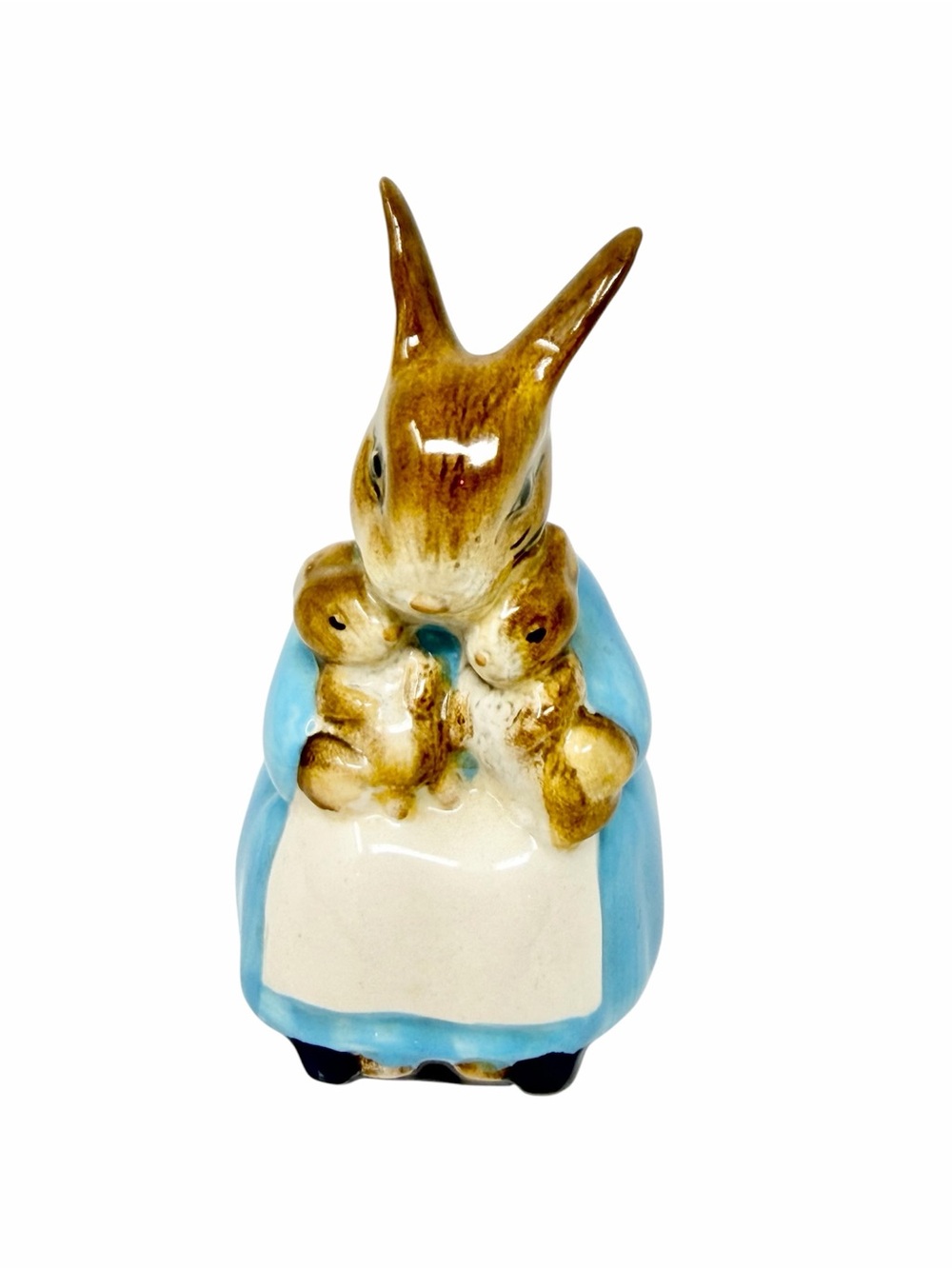 Beatrix Potter “Mrs. Rabbit and her Bunnies” Figurine Vintage 1976
